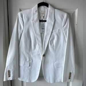 J. Crew Women's Suiting Cotton Blazer Jacket